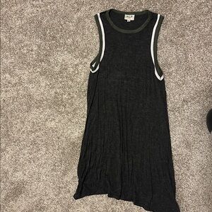h.i.p. Green and Gray Tank Top